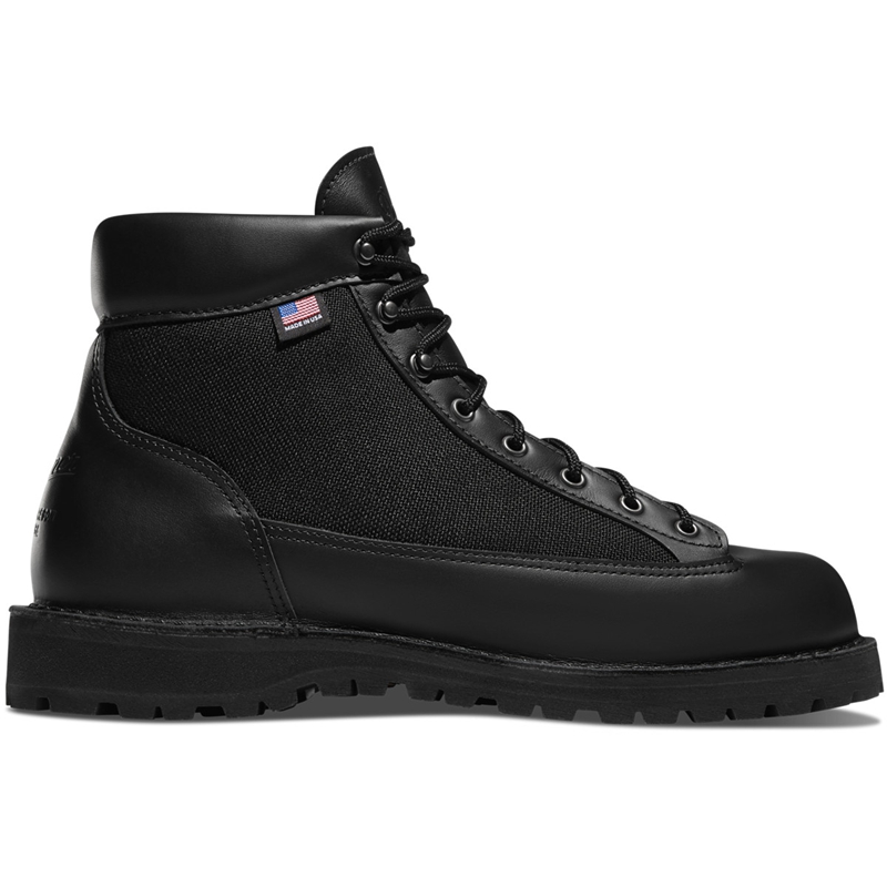Black Men's Danner Danner Light Work Boots | 82501-MREU