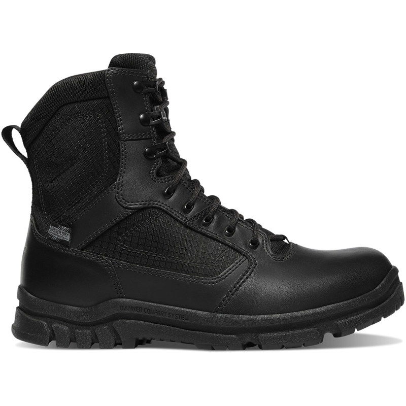 Black Men's Danner Lookout Tactical Boots | 65471-EKVT