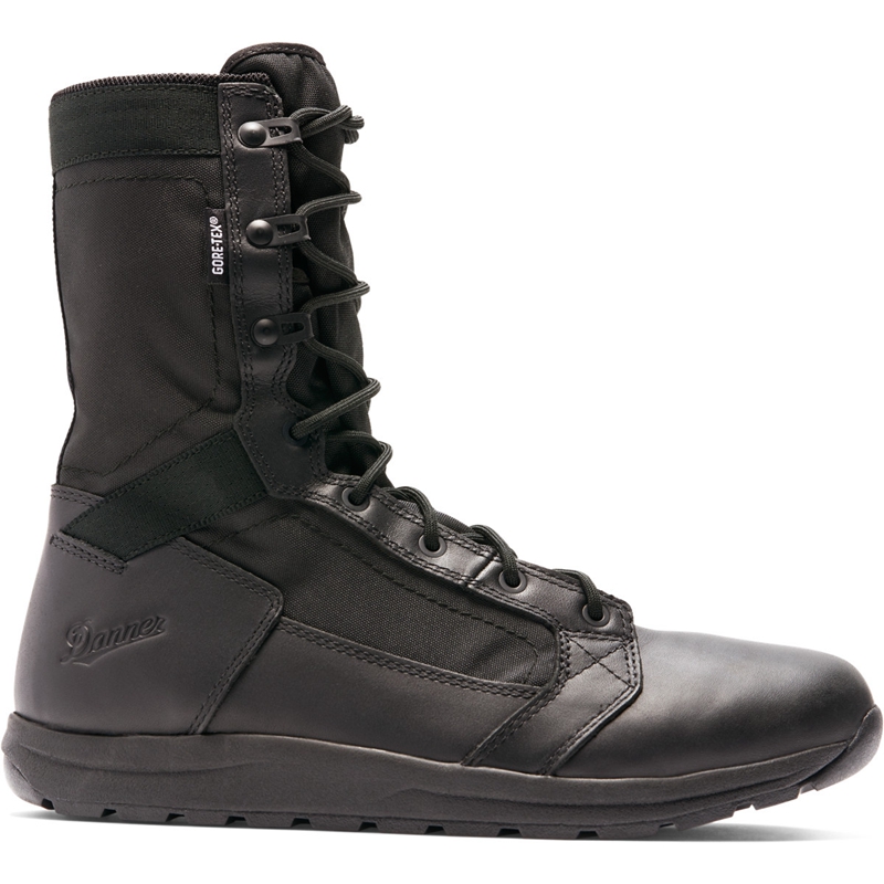 Black Men's Danner Tachyon Tactical Boots | 37602-QIUB