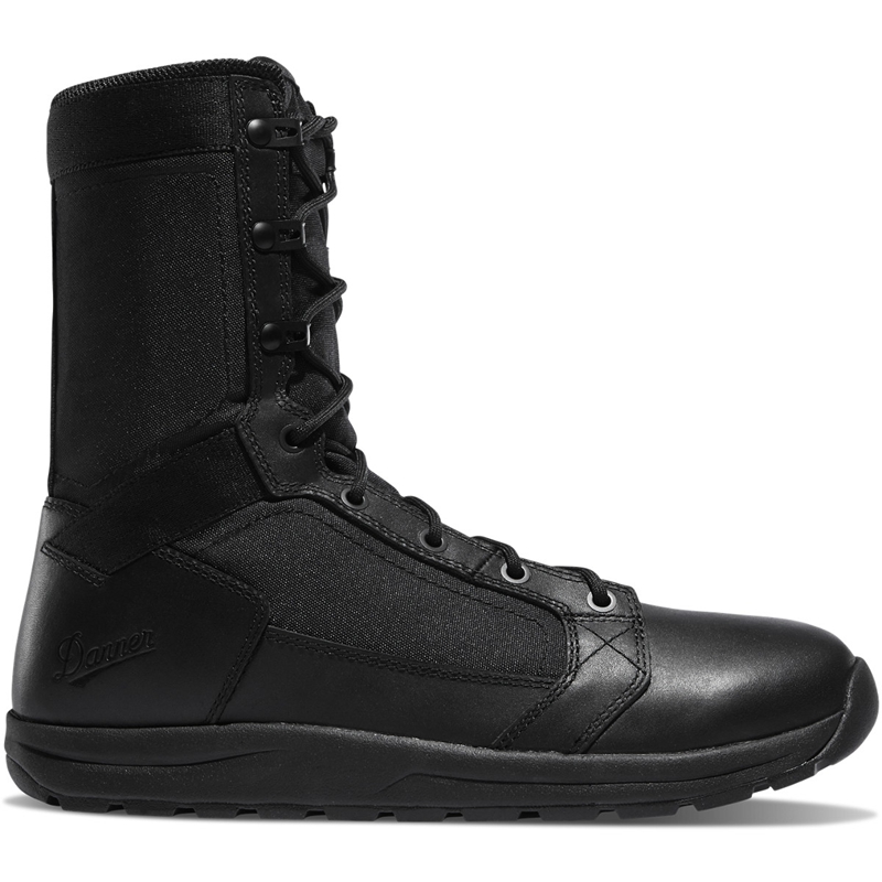 Black Men's Danner Tachyon Tactical Boots | 40352-BYLR