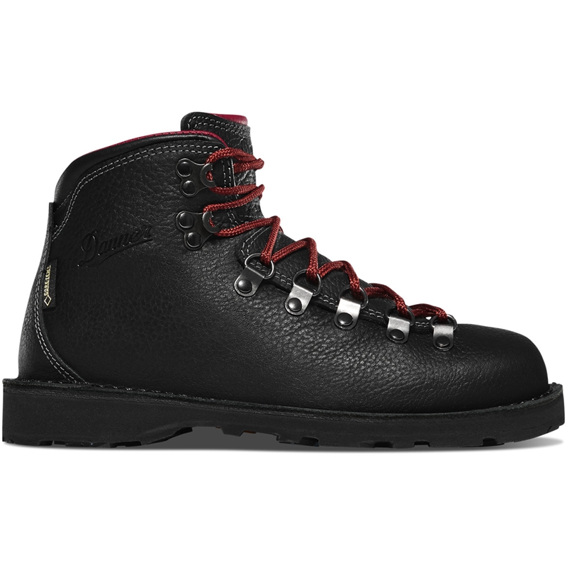 Black Women's Danner Mountain Pass Hiking Boots | 73906-YIOM