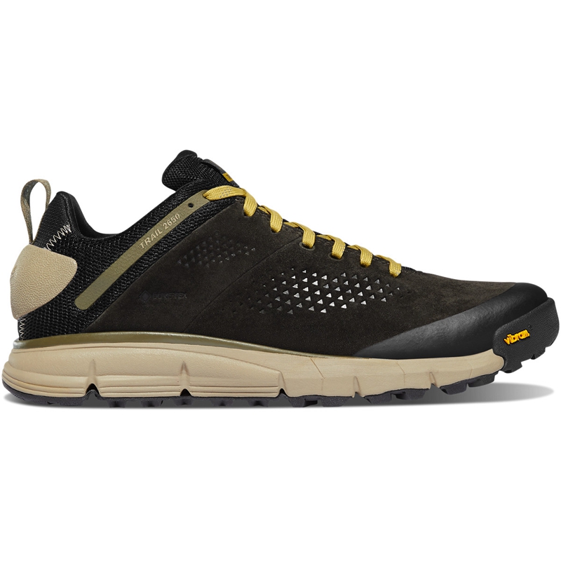 Black / Yellow Men's Danner Trail 2650 GTX Hiking Boots | 13460-XZBY