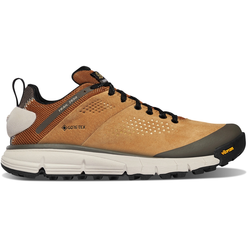 Brown / Grey Women's Danner Trail 2650 GTX Hiking Boots | 20689-UNHW