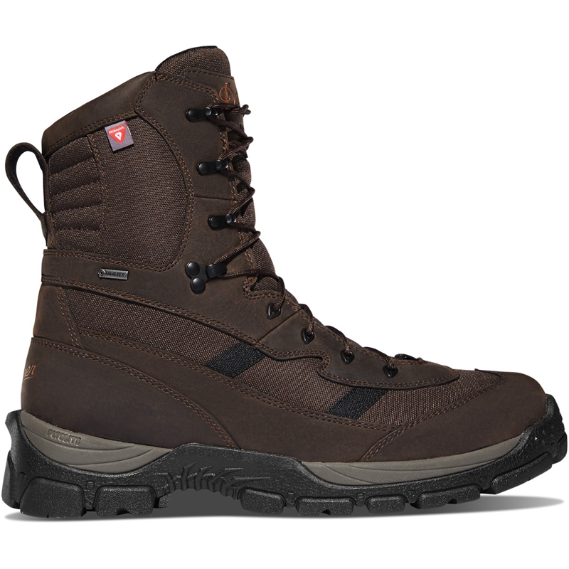 Brown Men's Danner Alsea Hunting Boots | 97450-TDVI