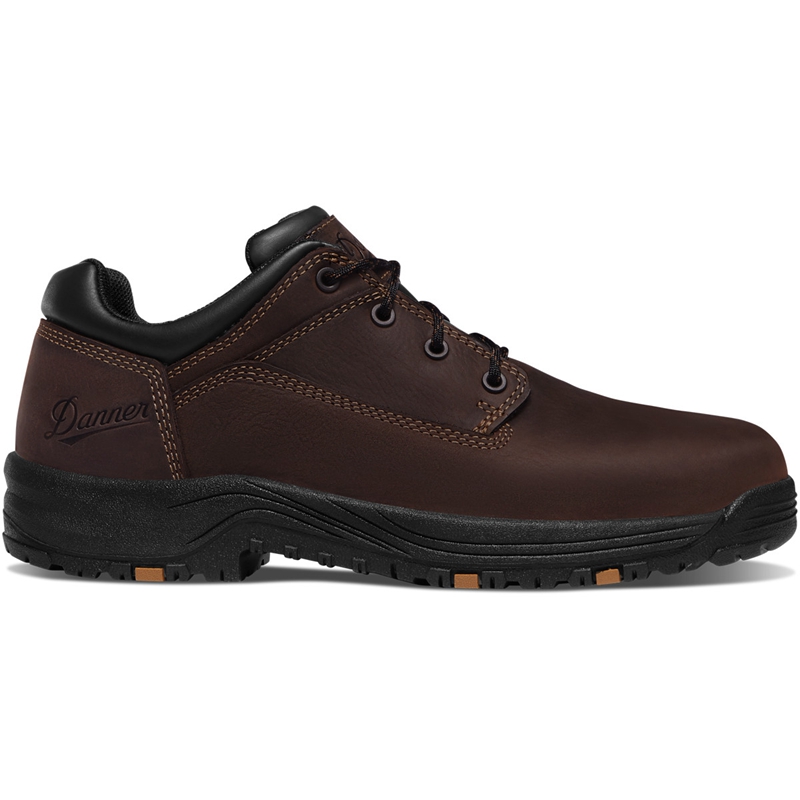Brown Men's Danner Caliper Work Boots | 14593-QOHN