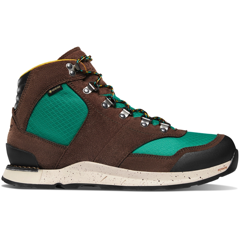 Brown Men's Danner Free Spirit Hiking Boots | 84135-SPXV