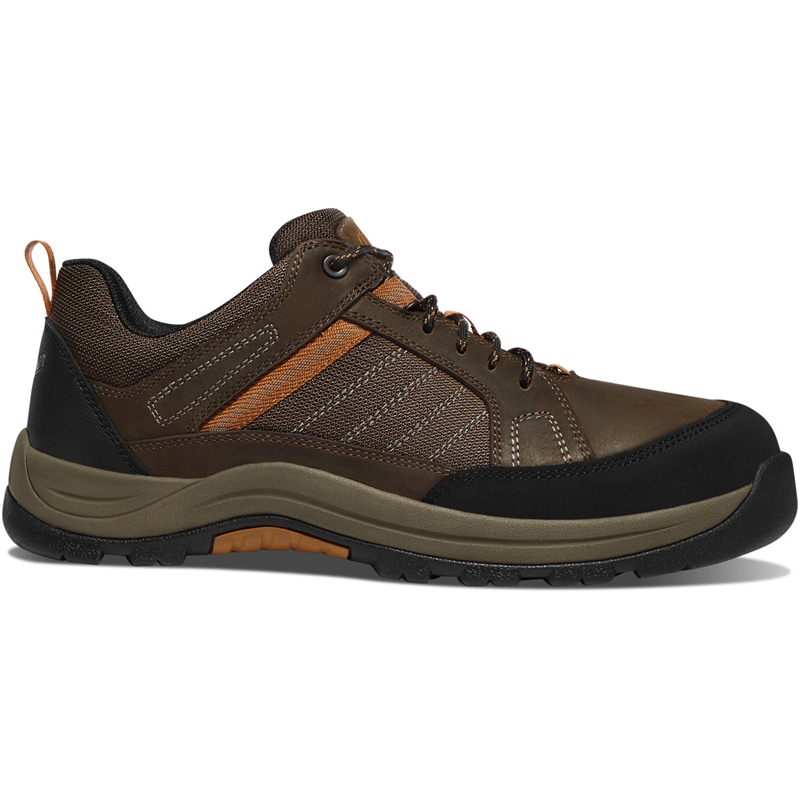 Brown Men's Danner Riverside Work Boots | 27648-ENOT