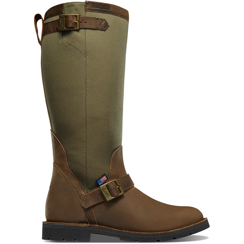 Brown Men's Danner San Angelo Hunting Boots | 03187-MNEV