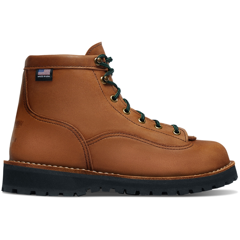 Brown Women's Danner Bull Ridge Rose City Hiking Boots | 41960-MKXL