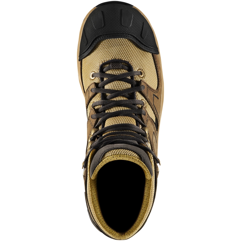Black / Brown / Grey Men's Danner Downrange Military Boots | 15460-GQXT