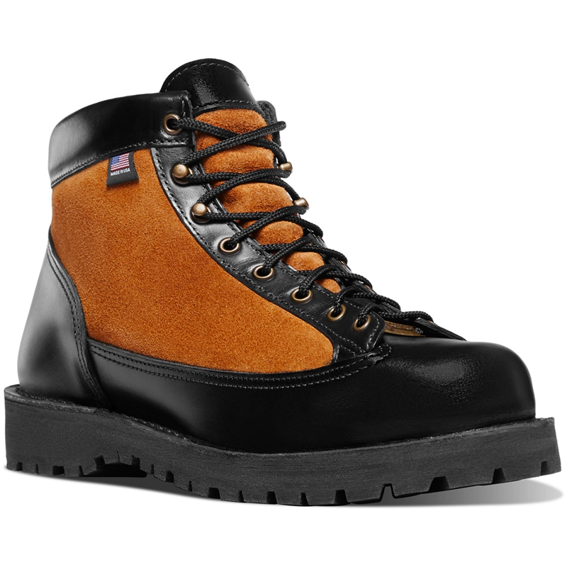 Black Men's Danner Danner Light Revival Work Boots | 29471-ARMF