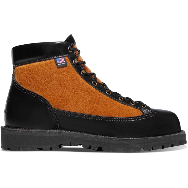 Black Men\'s Danner Danner Light Revival Work Boots | 29471-ARMF
