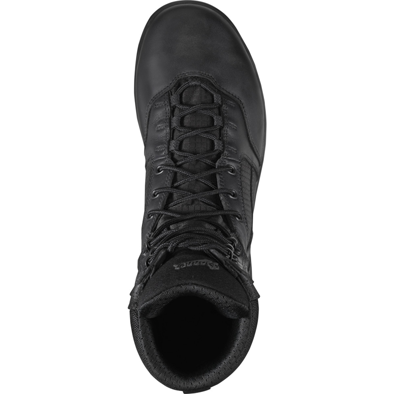 Black Men's Danner Kinetic Tactical Boots | 21405-OAXI