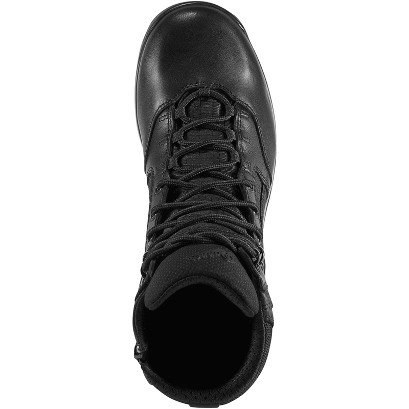 Black Men's Danner Kinetic Tactical Boots | 32817-XTWB