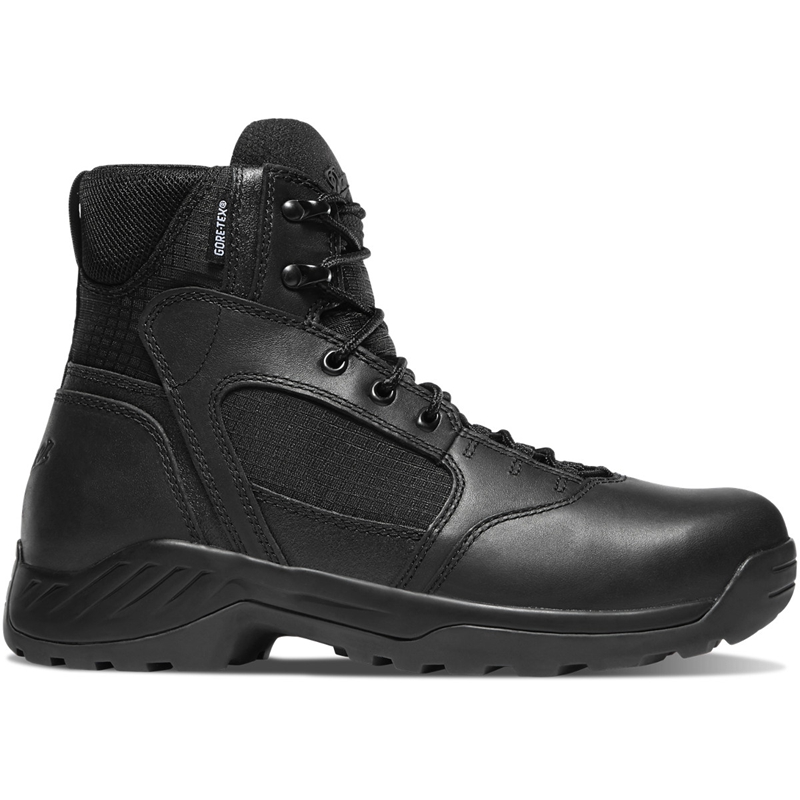 Black Men\'s Danner Kinetic Tactical Boots | 32817-XTWB