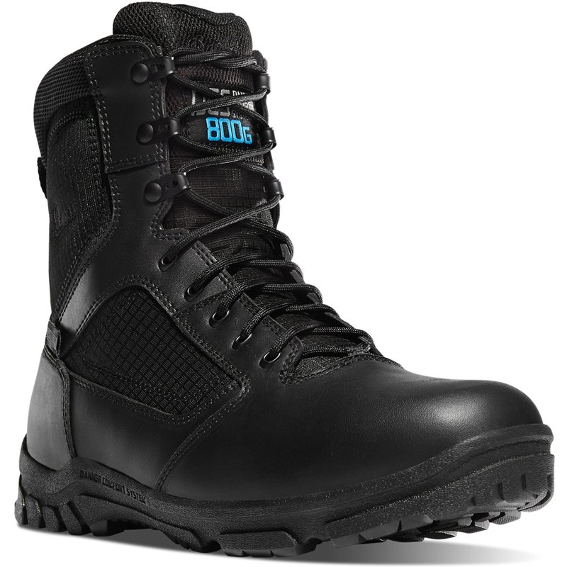 Black Men's Danner Lookout Tactical Boots | 96158-KTJV
