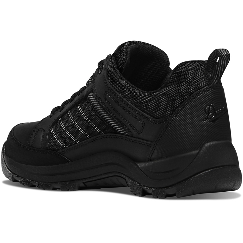 Black Men's Danner Riverside Work Shoes | 91867-ZRPW