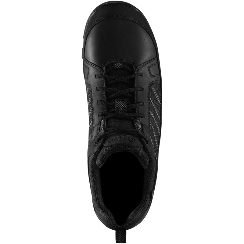 Black Men's Danner Riverside Work Shoes | 91867-ZRPW
