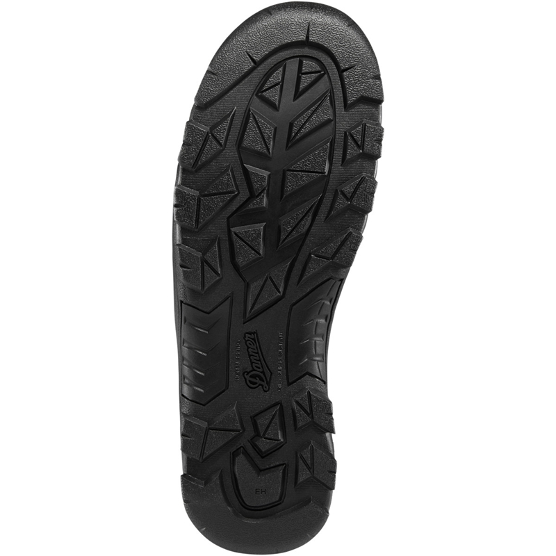 Black Men's Danner Riverside Work Shoes | 91867-ZRPW