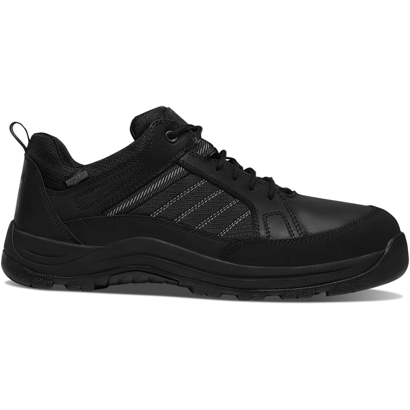 Black Men\'s Danner Riverside Work Shoes | 91867-ZRPW