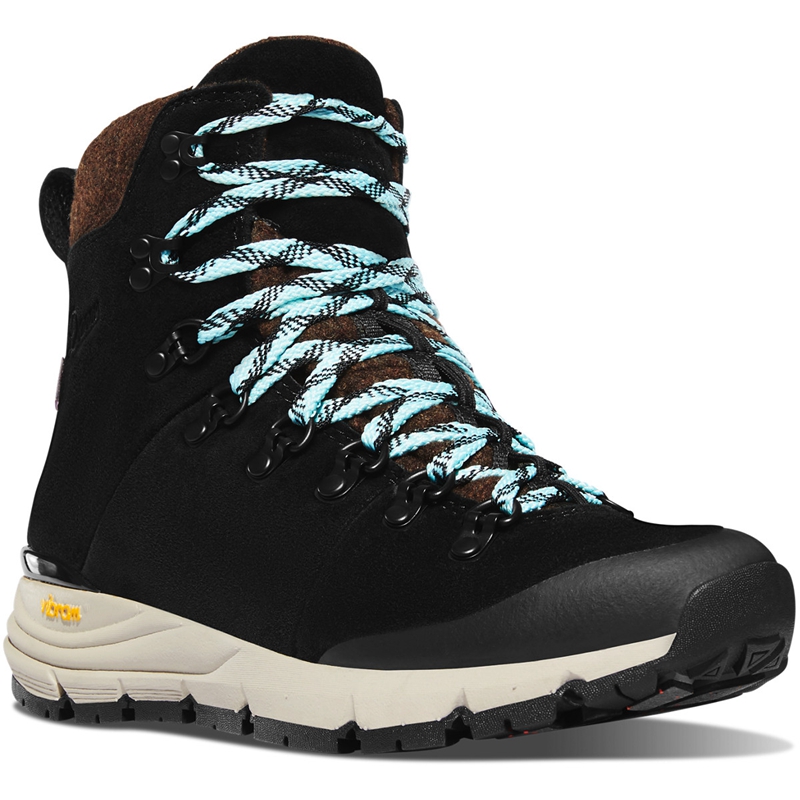 Black Women's Danner Arctic 600 Side-Zip Hiking Boots | 45810-RYSF