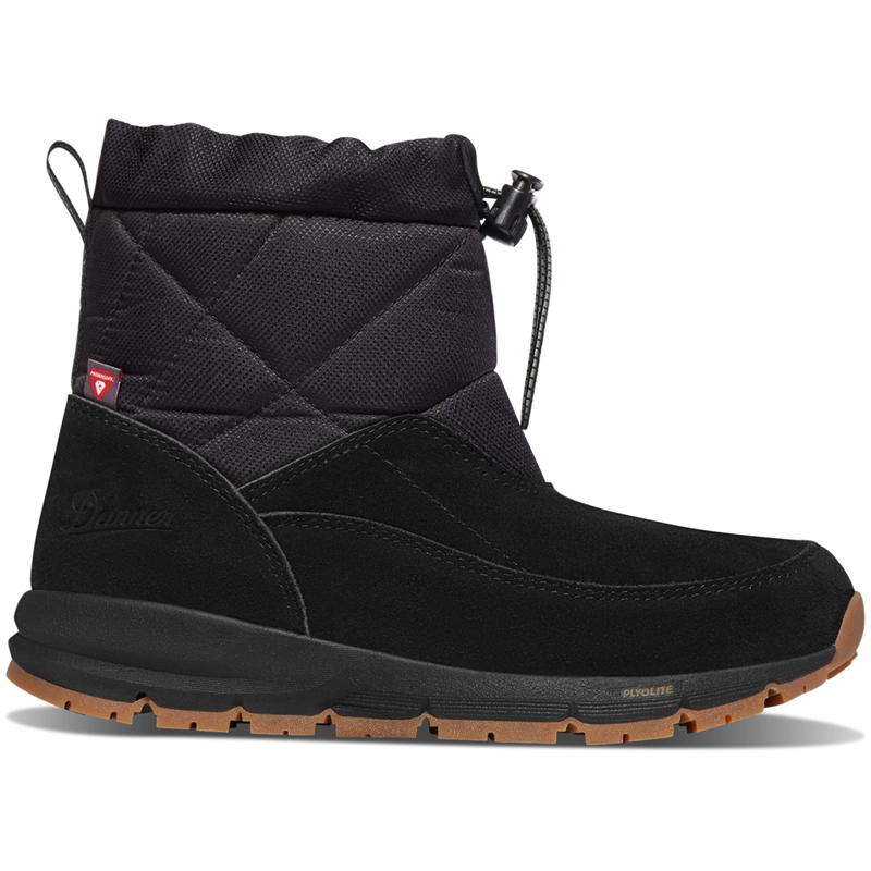 Black Women\'s Danner Cloud Cap Hiking Shoes | 36857-RQVY