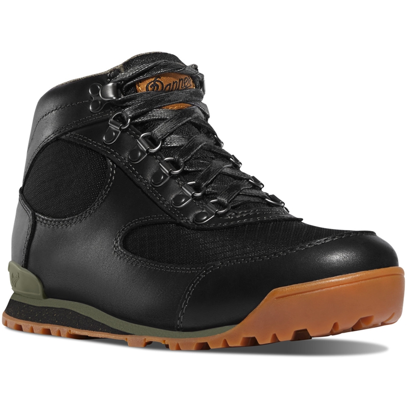 Black Women's Danner Jag Work Boots | 73015-WKYD