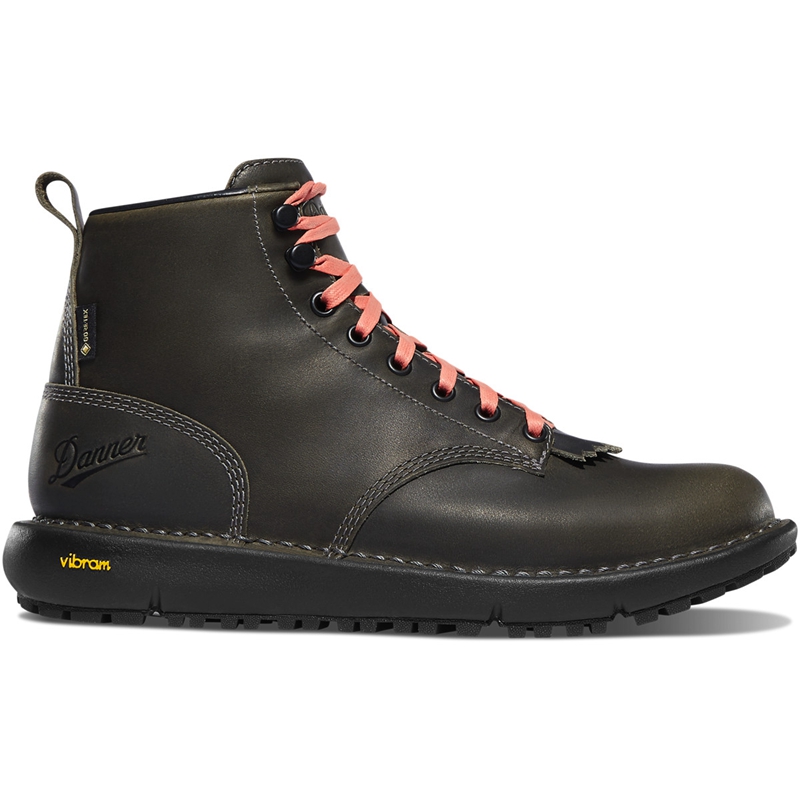 Black Women\'s Danner Logger 917 GTX Combat Boots | 45076-SHYP