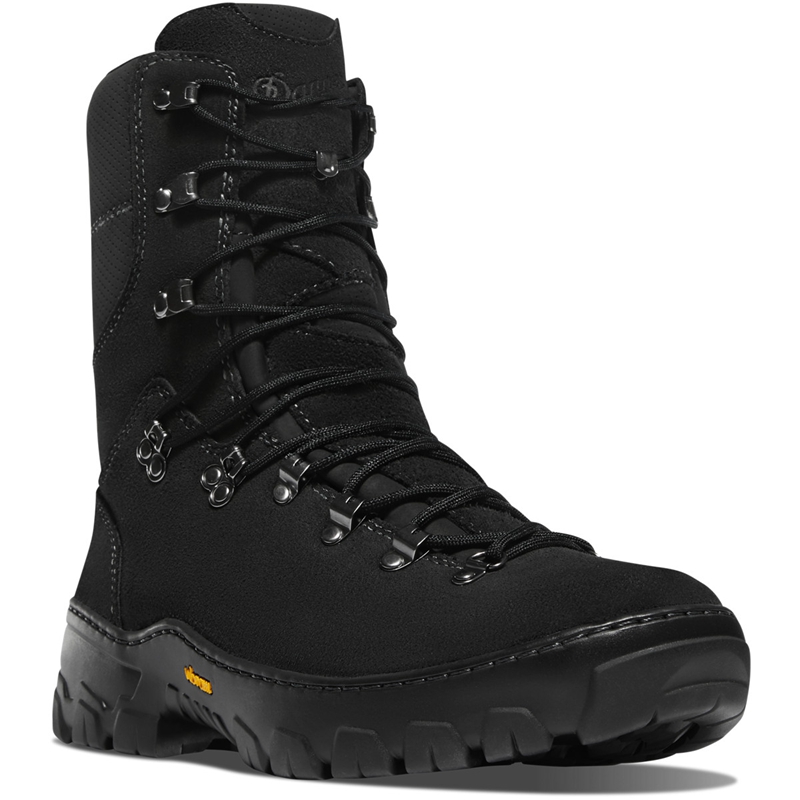 Black Women's Danner Wildland Tactical Firefighter Work Boots | 80937-BYUH