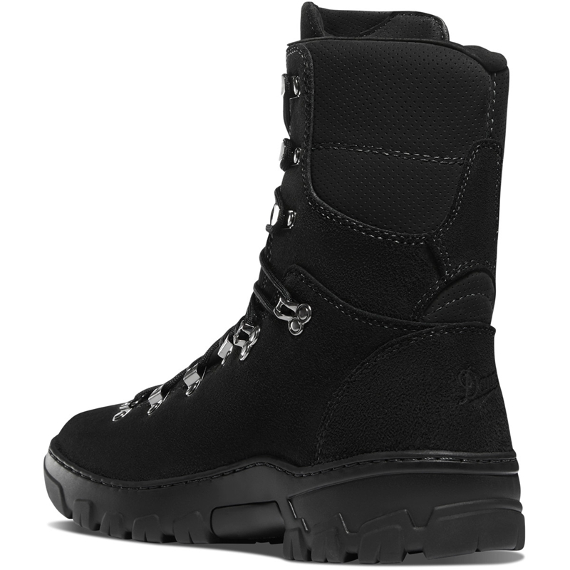 Black Women's Danner Wildland Tactical Firefighter Work Boots | 80937-BYUH