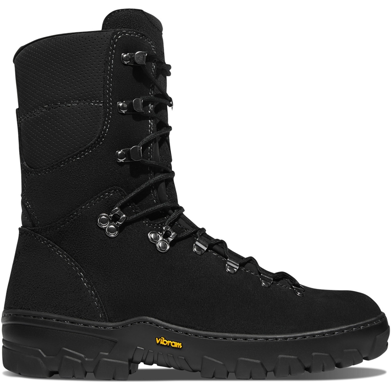 Black Women\'s Danner Wildland Tactical Firefighter Work Boots | 80937-BYUH
