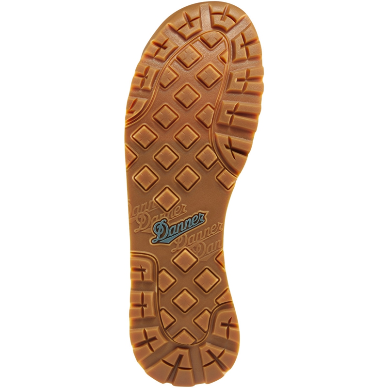 Blue / Brown Women's Danner Jag Low Hunting Boots | 41602-MQLV