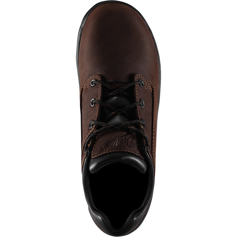 Brown Men's Danner Caliper Work Boots | 14593-QOHN