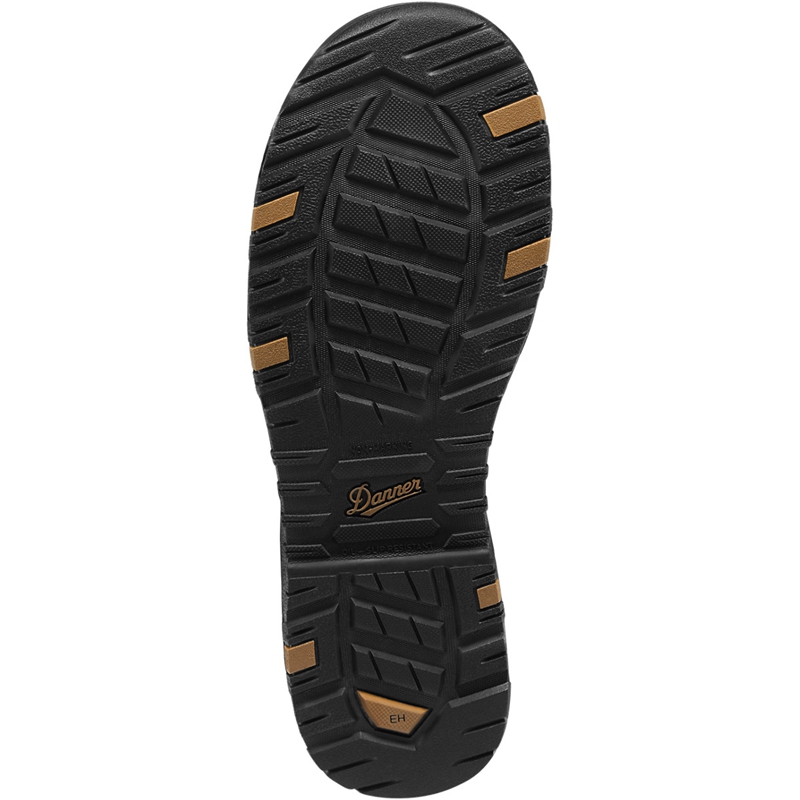 Brown Men's Danner Caliper Work Boots | 14593-QOHN