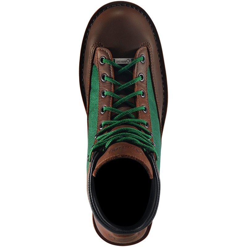 Brown Men's Danner Danner Ridge Hiking Boots | 54160-FNAT