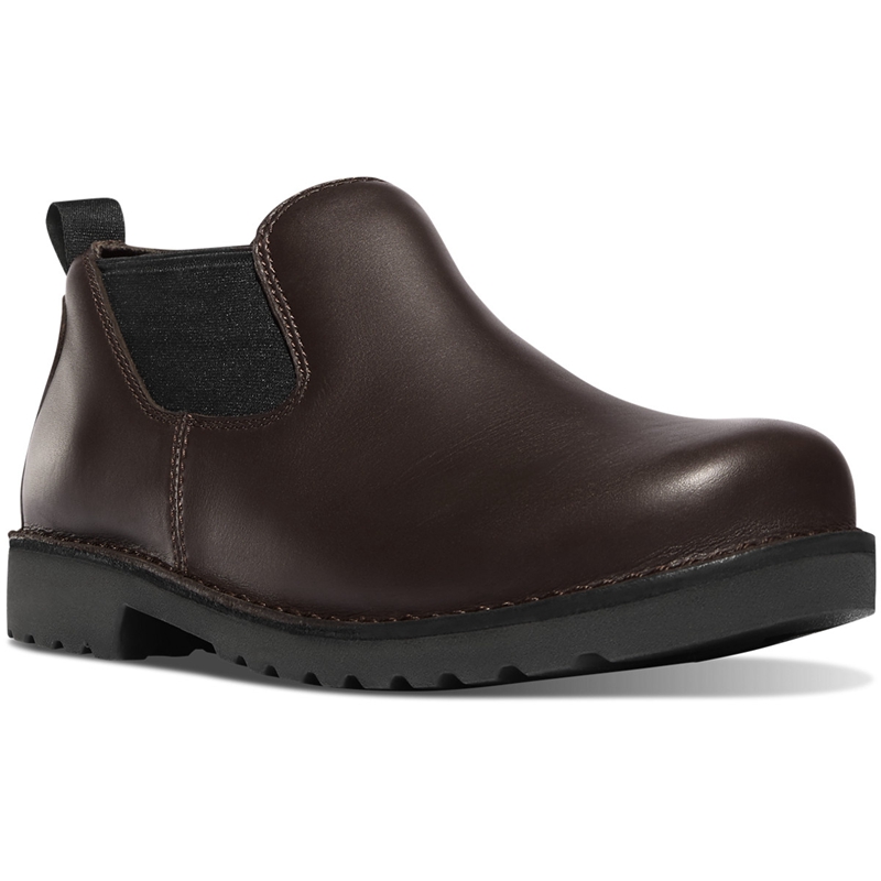 Brown Men's Danner Danner Romeo Chelsea Boots | 26713-GLBO