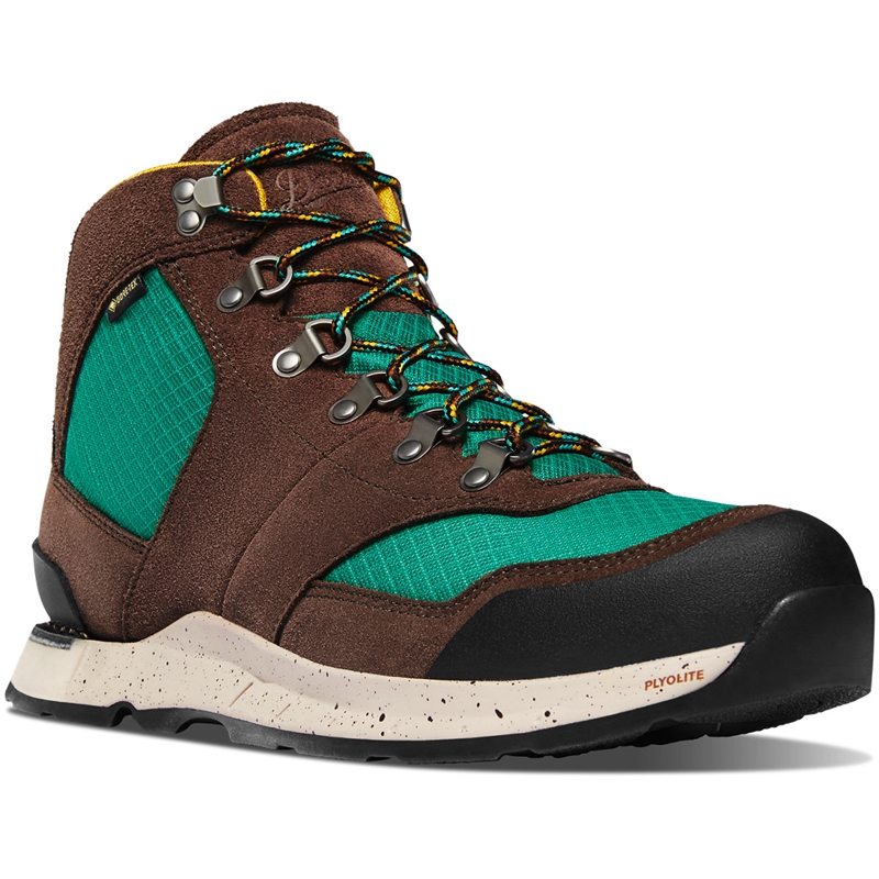 Brown Men's Danner Free Spirit Hiking Boots | 84135-SPXV