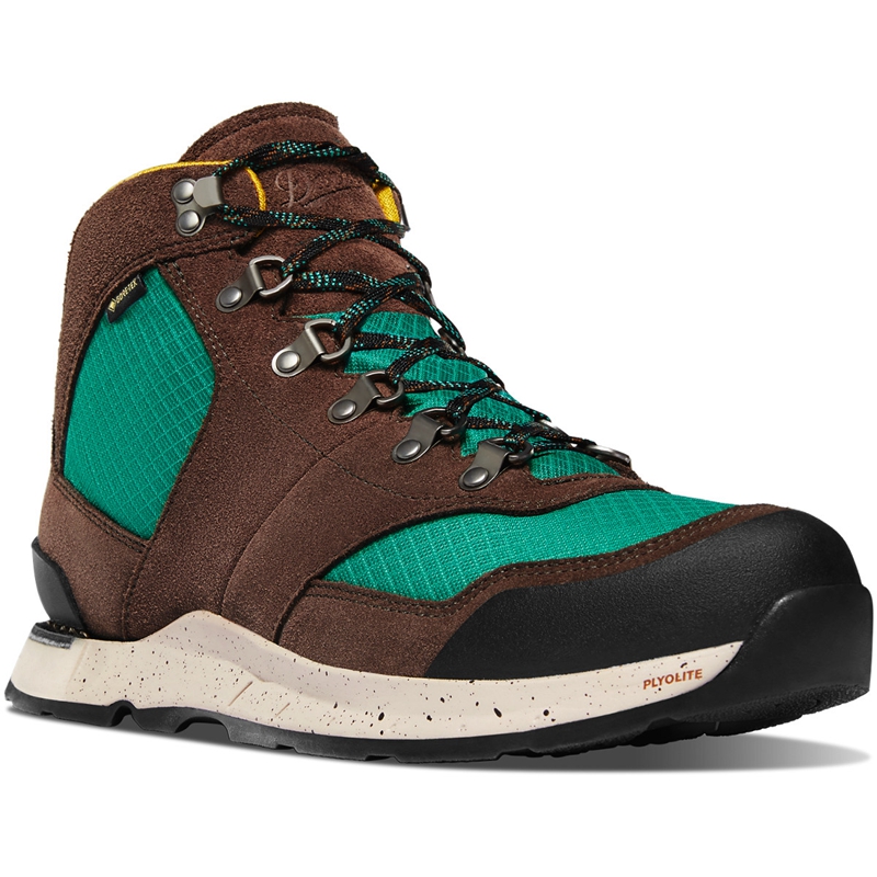 Brown Men's Danner Free Spirit Hiking Boots | 84135-SPXV
