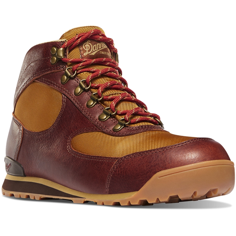 Brown Men's Danner Jag Hiking Boots | 23085-ENUK