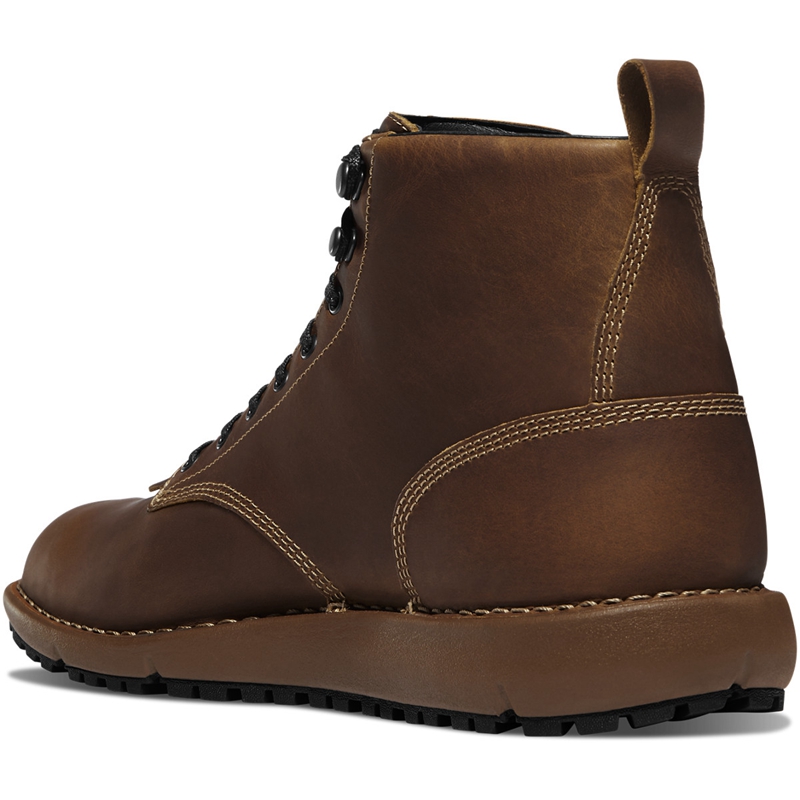 Brown Men's Danner Logger 917 Hiking Boots | 39208-DKUE