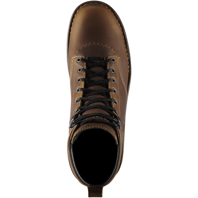 Brown Men's Danner Logger 917 Hiking Boots | 39208-DKUE