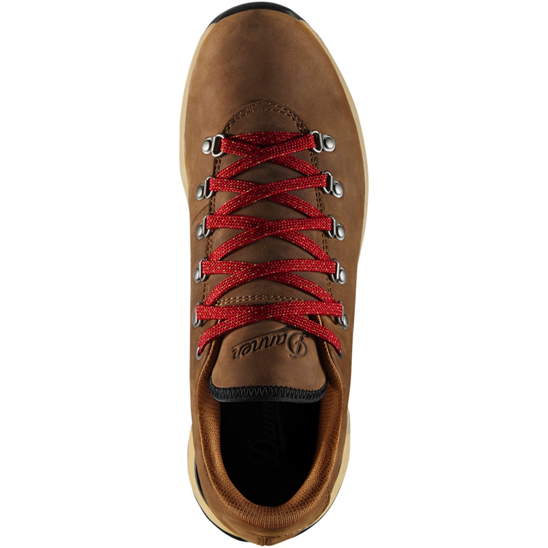 Brown Men's Danner Mountain Overlook Hiking Boots | 34859-PKBD