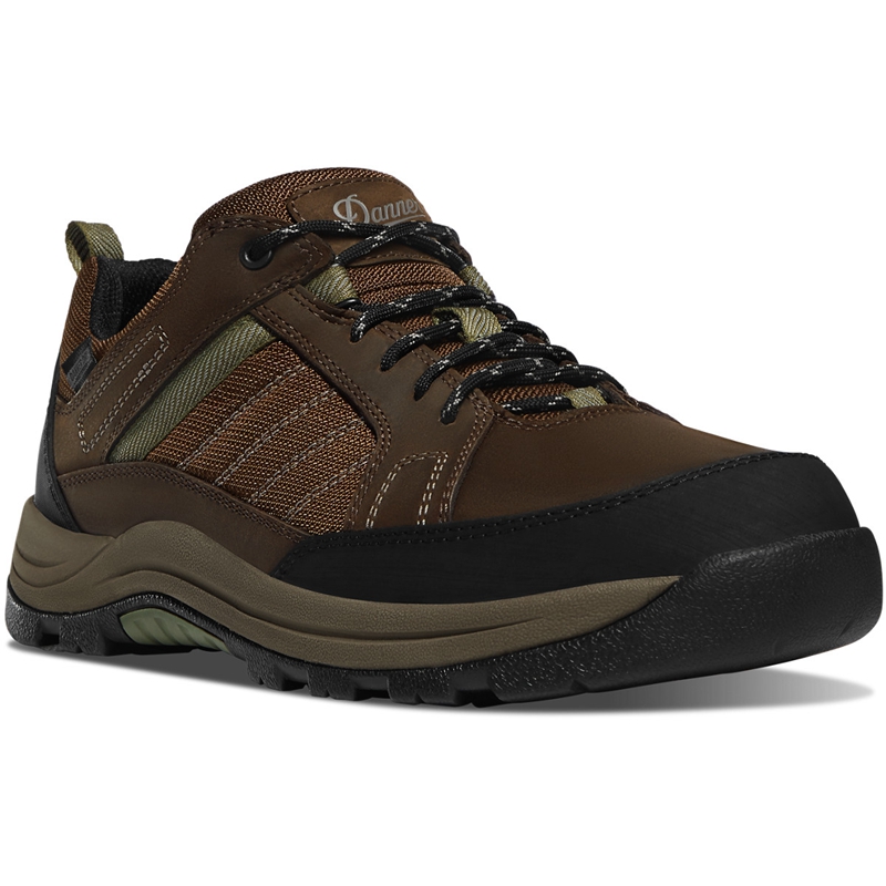 Brown Men's Danner Riverside Work Boots | 76230-MYIL