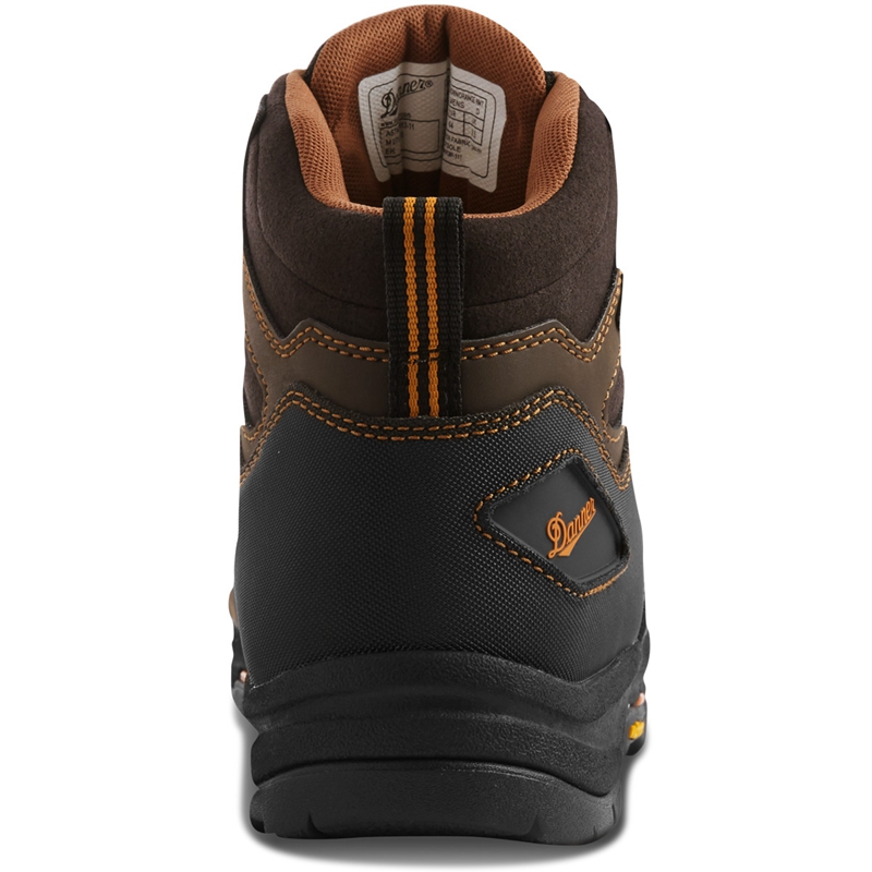 Brown Men's Danner Vicious Work Boots | 98203-EWPR