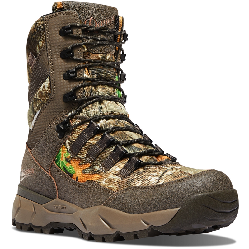 Brown Men's Danner Vital Hunting Boots | 72451-XUZF