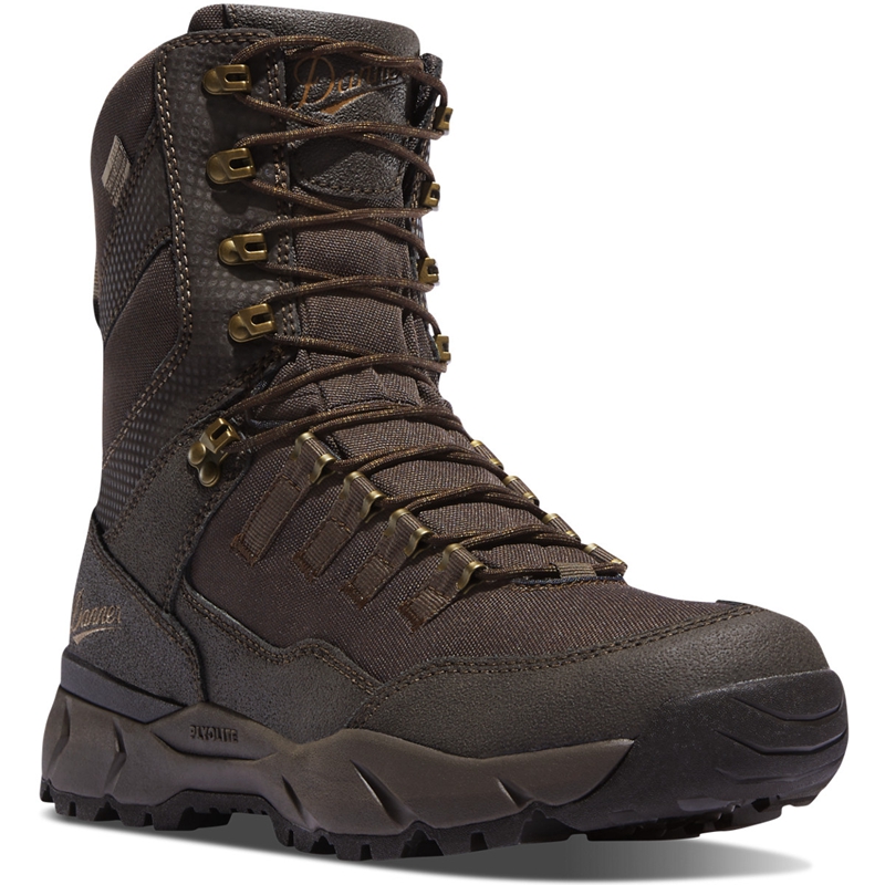 Brown Men's Danner Vital Hunting Boots | 85726-LCSK