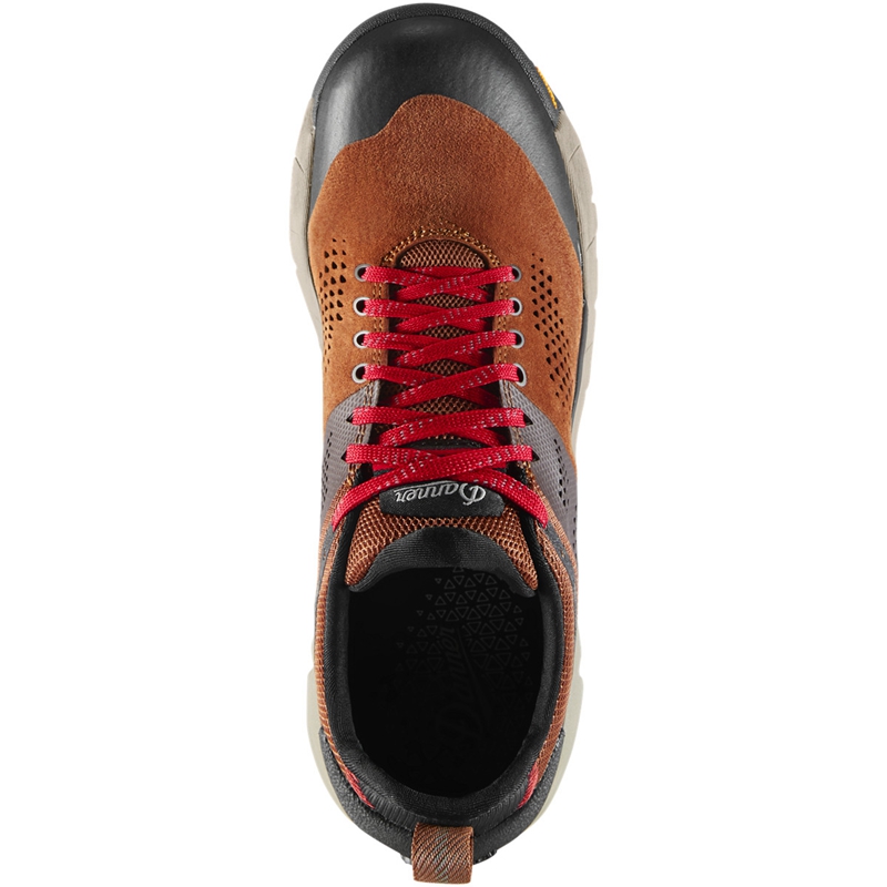 Brown / Red Men's Danner Trail 2650 Hiking Shoes | 37529-KFTZ