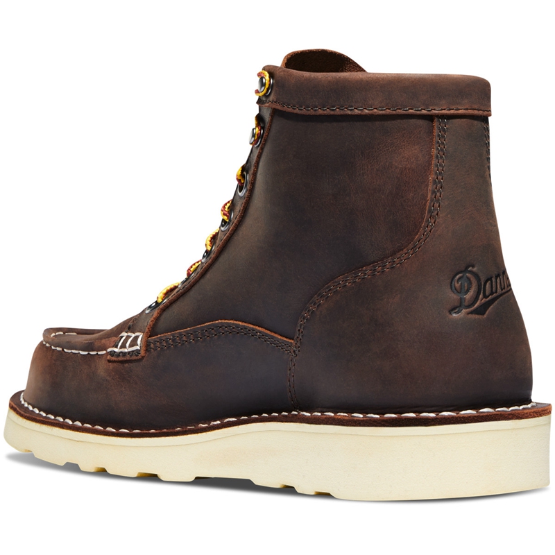 Brown Women's Danner Bull Run Moc Toe Chelsea Boots | 02687-JVEP