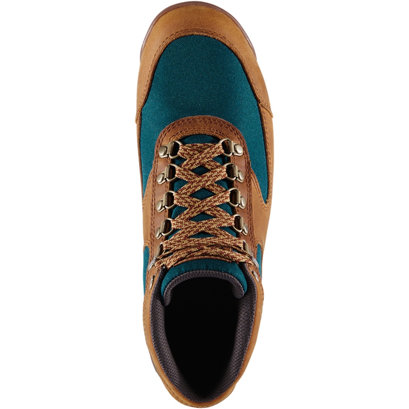Brown Women's Danner Jag Combat Boots | 64583-LBVU