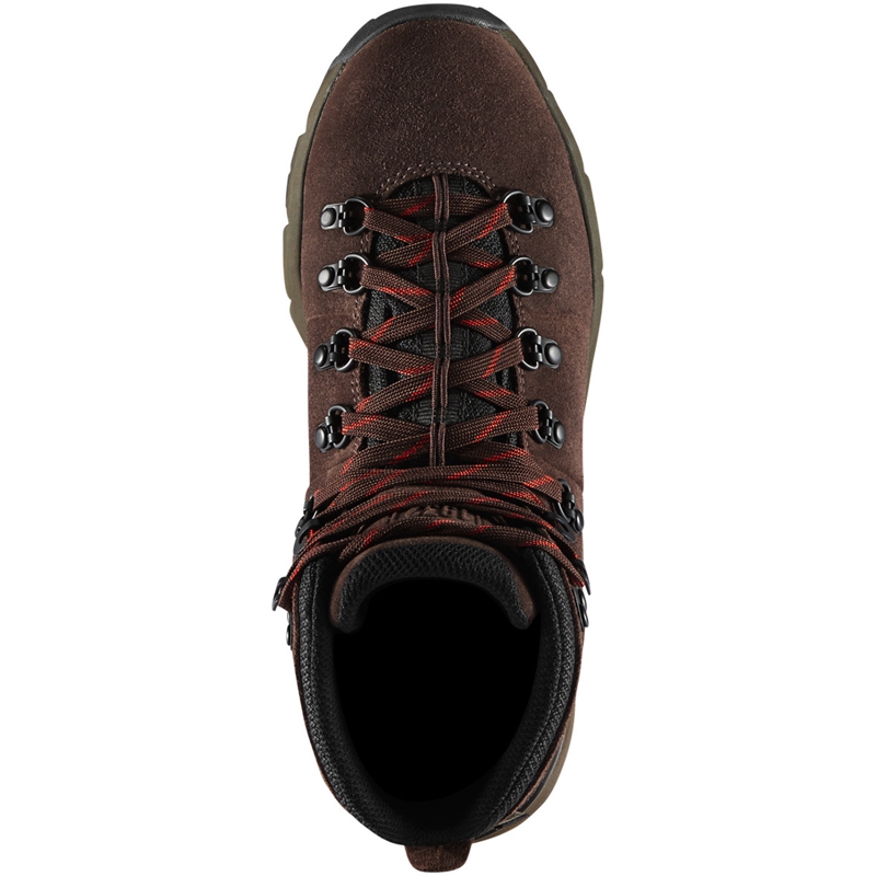 Brown Women's Danner Mountain 600 Combat Boots | 14382-SJUG